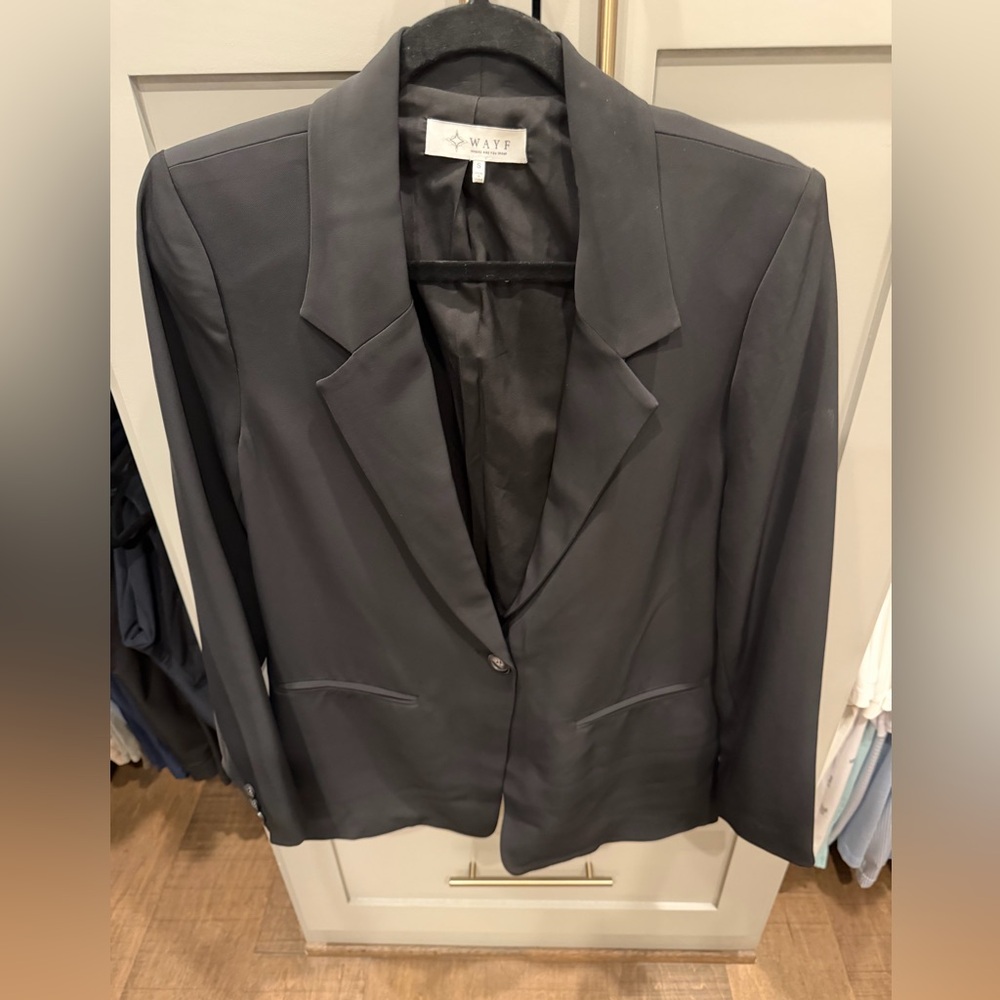 WAYF Black Blazer (S)
